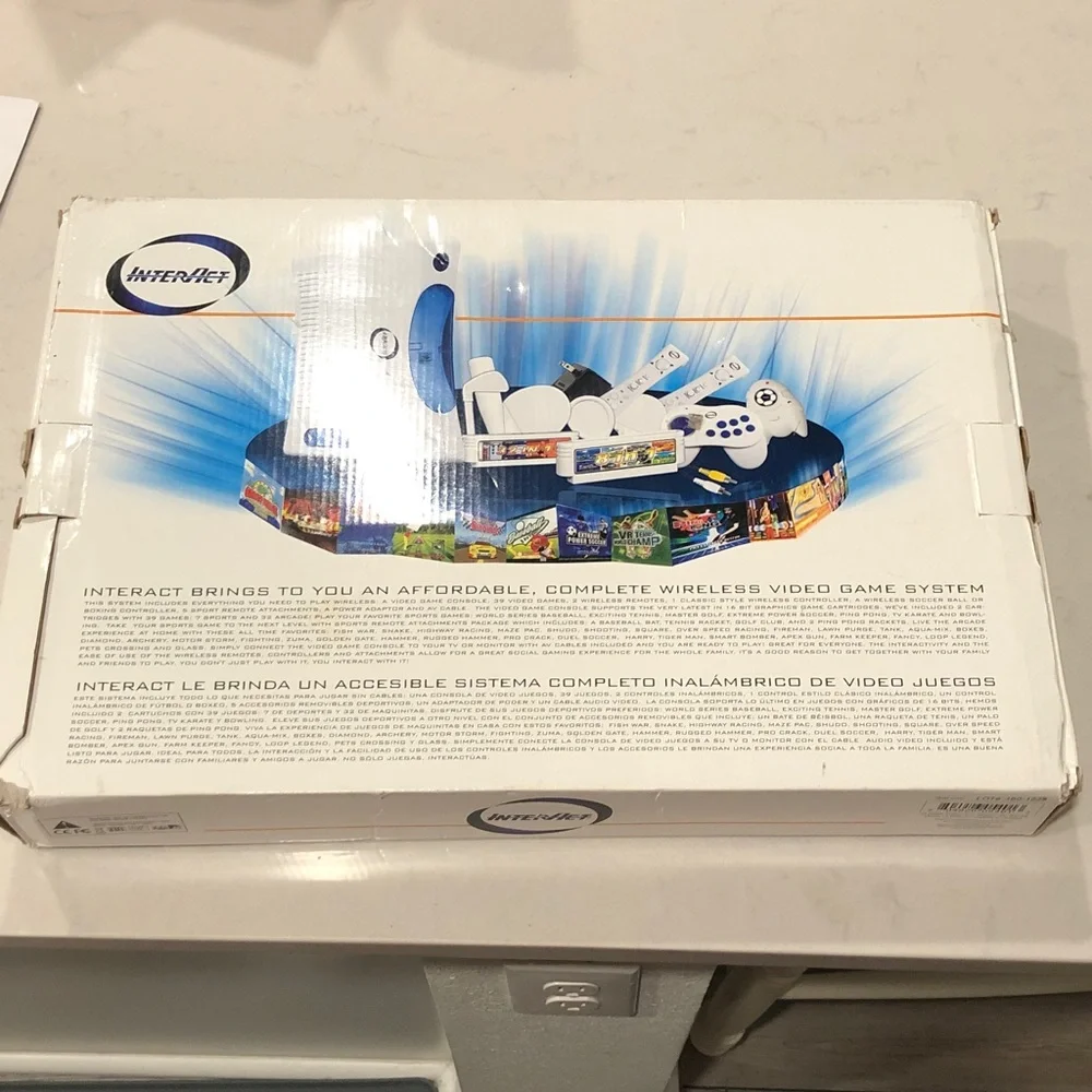 Video Game Console - 8 sports games and 32 Arcade style games